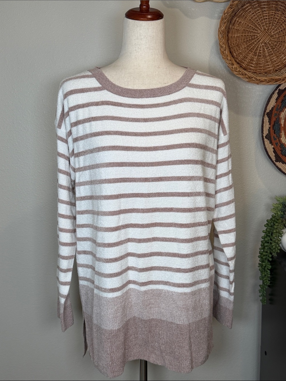 Barefoot Dreams CozyChic Ultra Lite Paradise Tunic Size Large